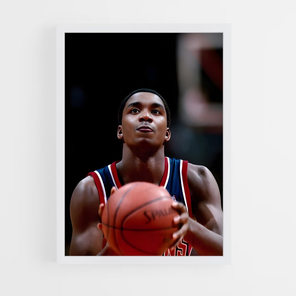 ap-isiah thomas-10 cadre Blanc