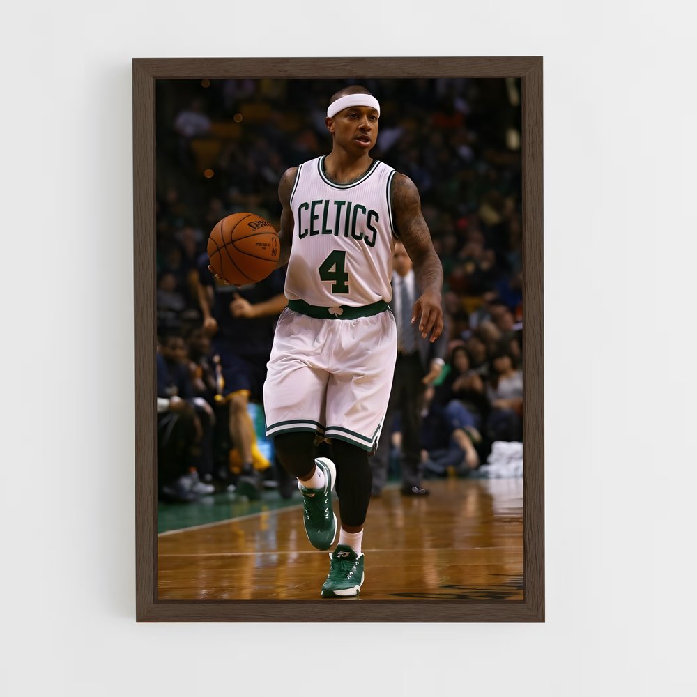 ap-isiah thomas-7 cadre Bois foncé