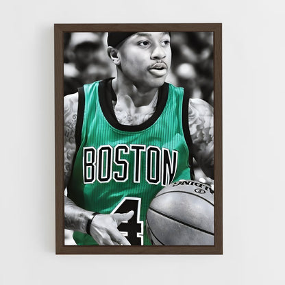 ap-isiah thomas-9 cadre Bois foncé