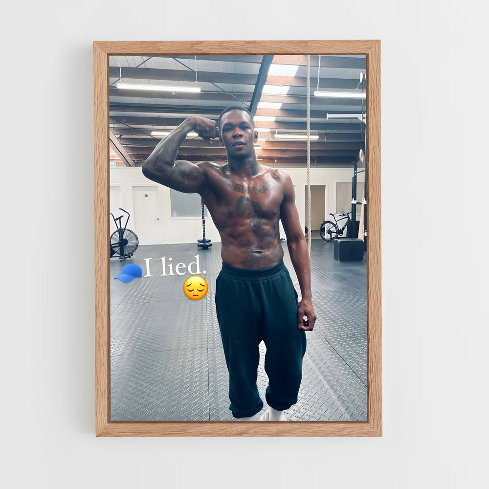 ap-israel adesanya-5 cadre Bois clair