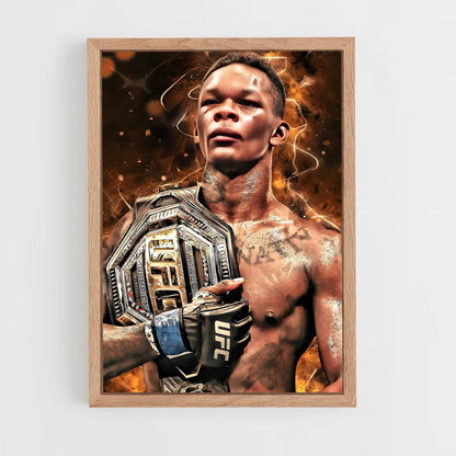 ap-israel adesanya-6 cadre Bois clair