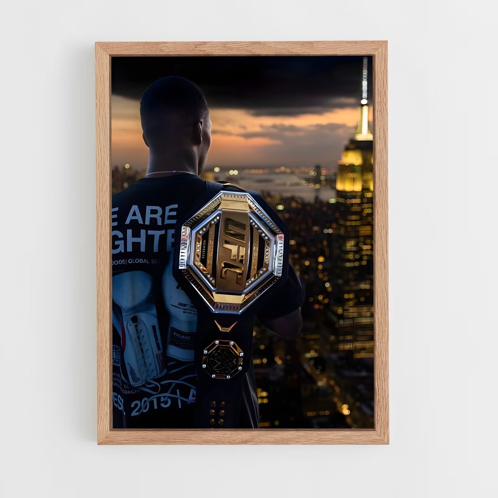 ap-israel adesanya-7 cadre Bois clair