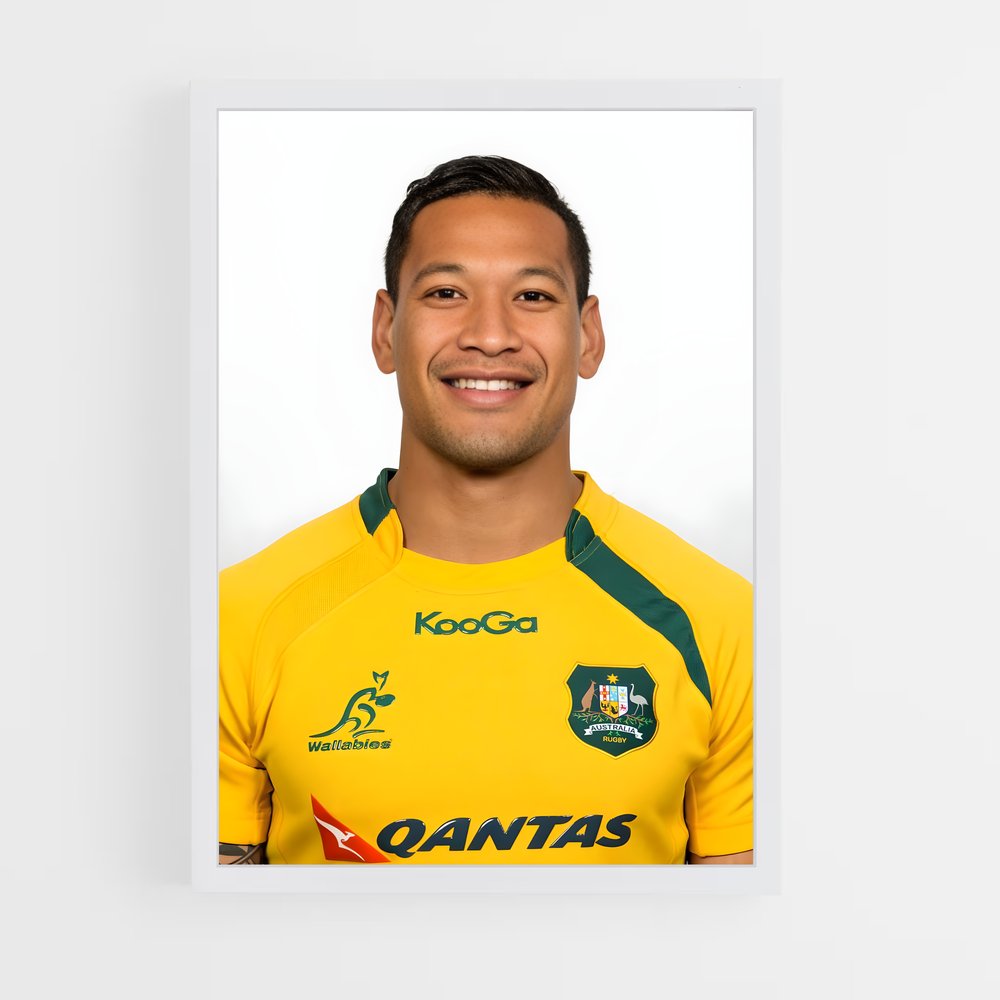 ap-israel folau-6 cadre Blanc