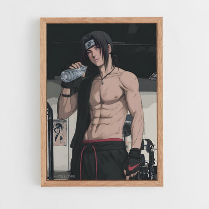 ap-itachi uchiha-13 cadre Bois clair