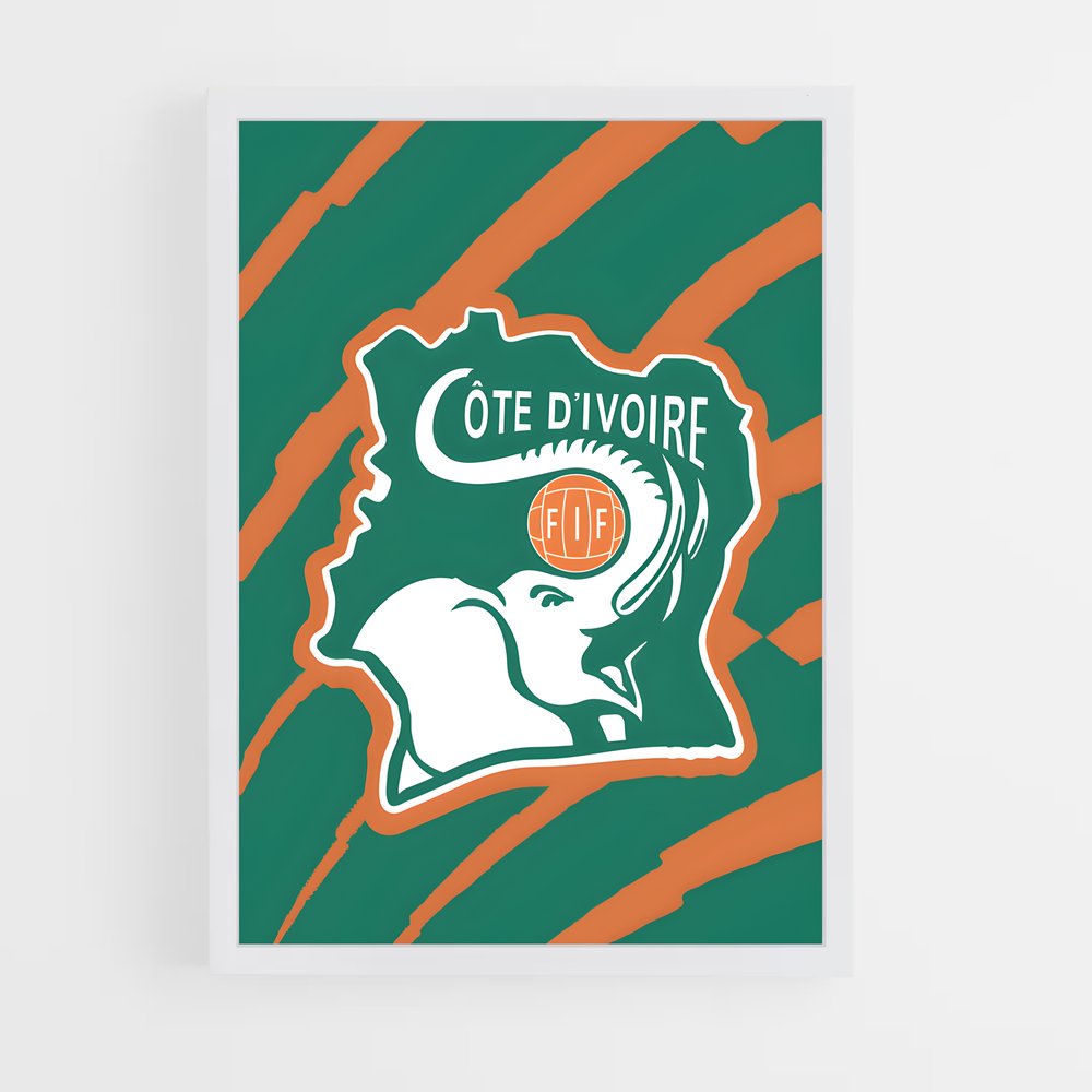 ap-ivory coast national football team-3 cadre Blanc