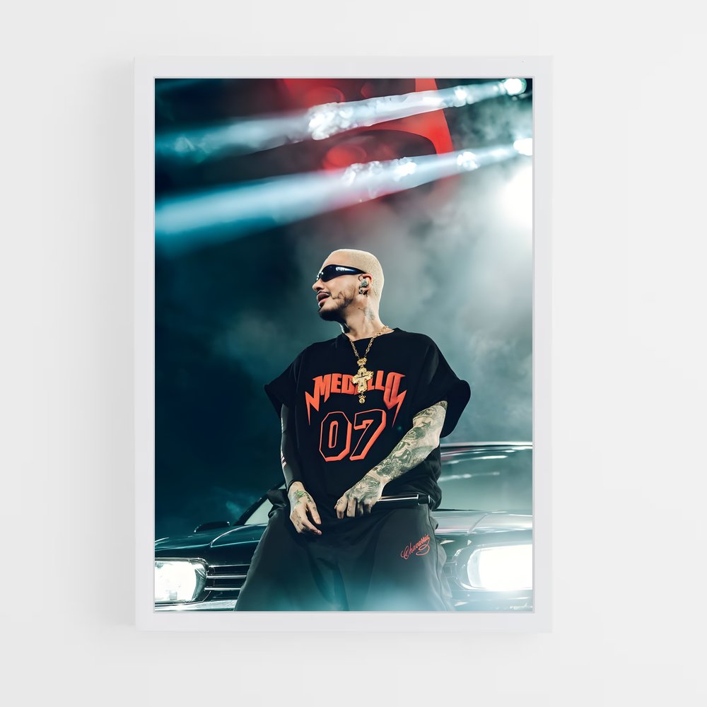 ap-j balvin-2 cadre Blanc