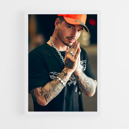 ap-j balvin-6 cadre Blanc