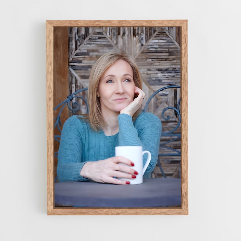 ap-j k rowling-2 cadre Bois clair