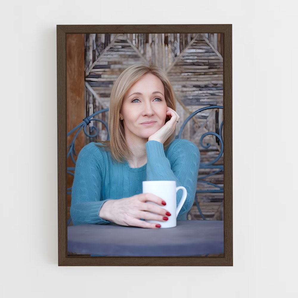 ap-j k rowling-2 cadre Bois foncé