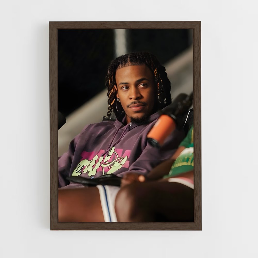 ap-ja morant-11 cadre Bois foncé