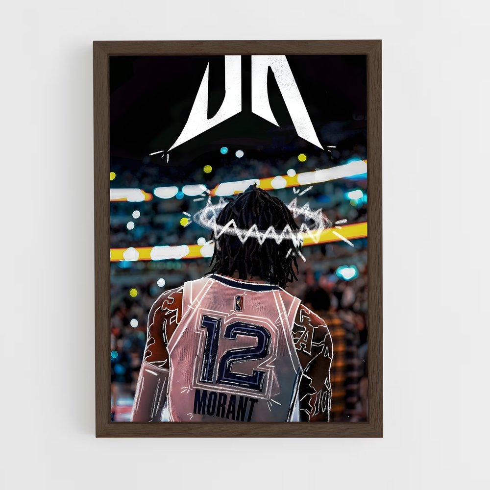 ap-ja morant-3 cadre Bois foncé