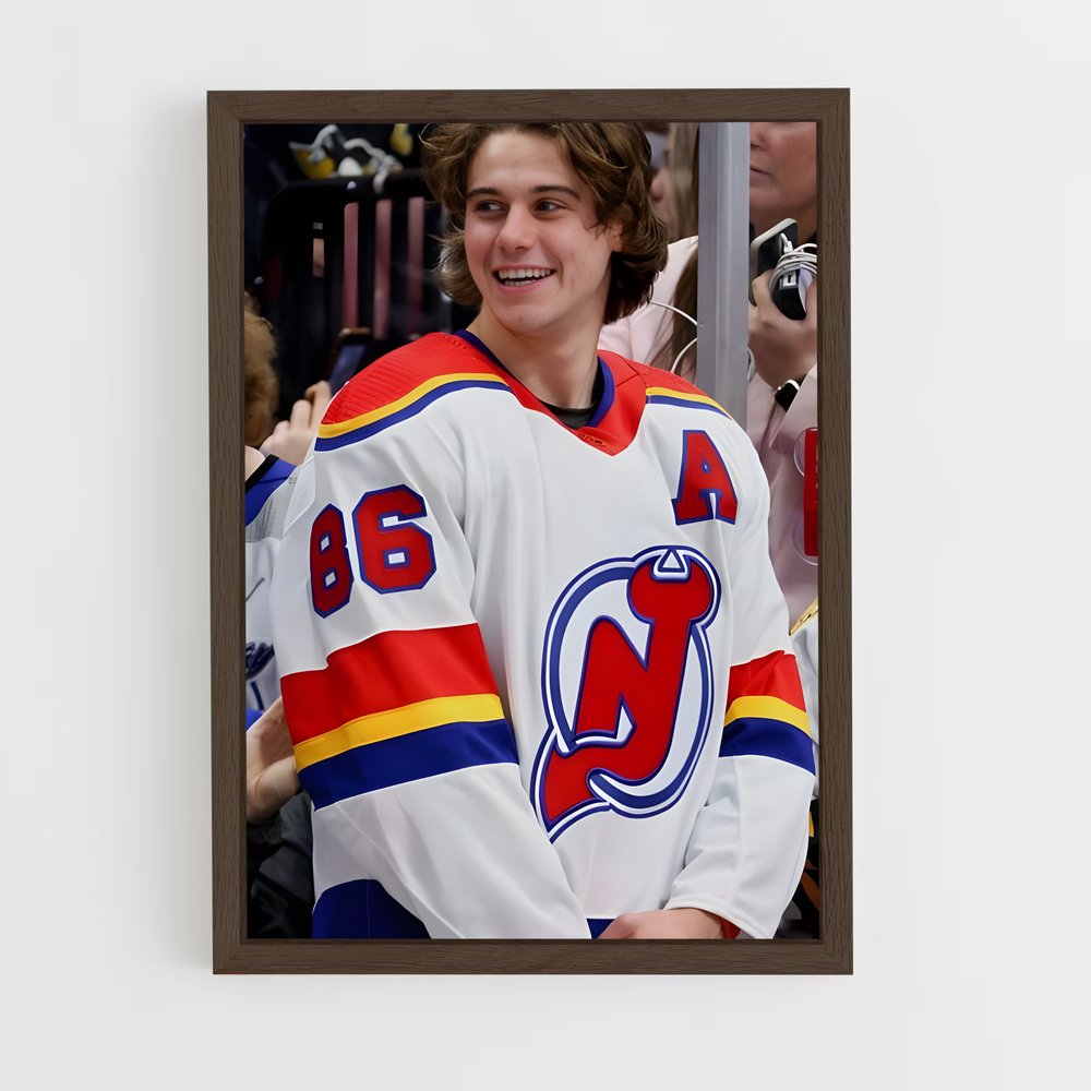 ap-jack hughes-4 cadre Bois foncé