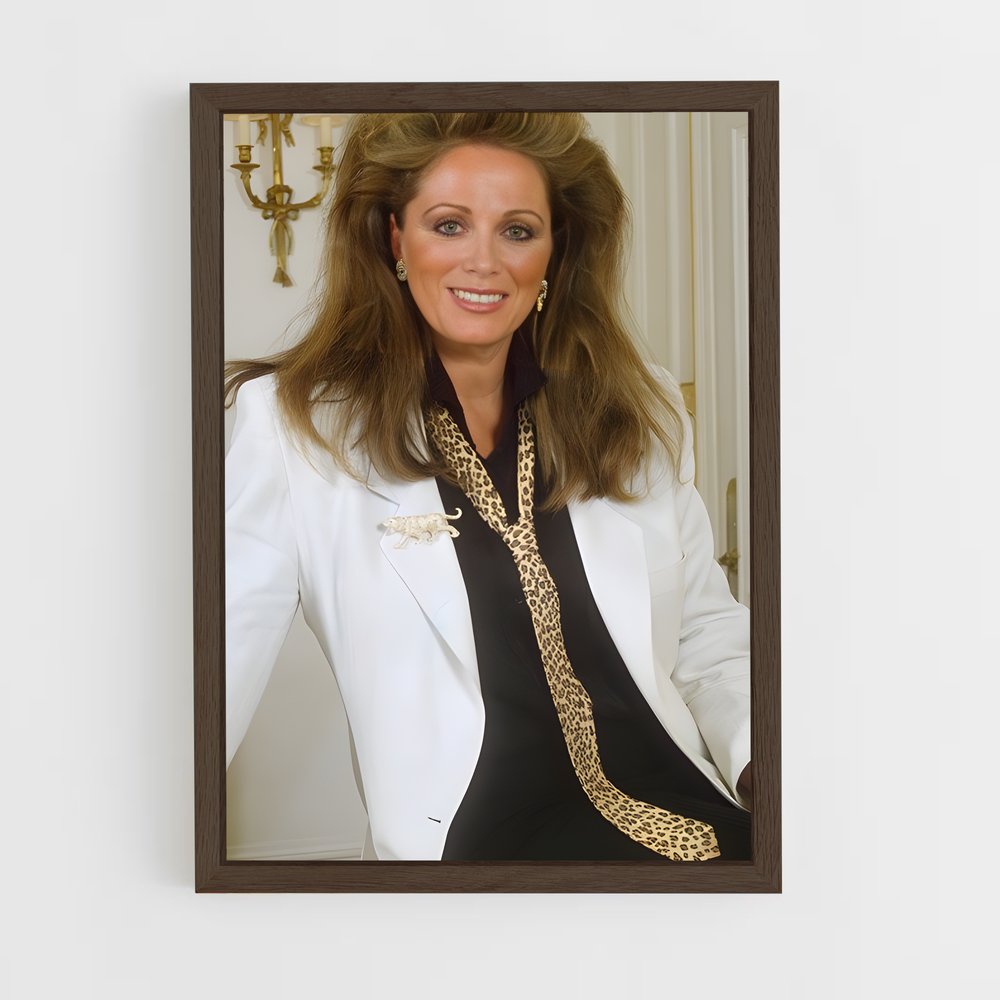 ap-jackie collins-5 cadre Bois foncé