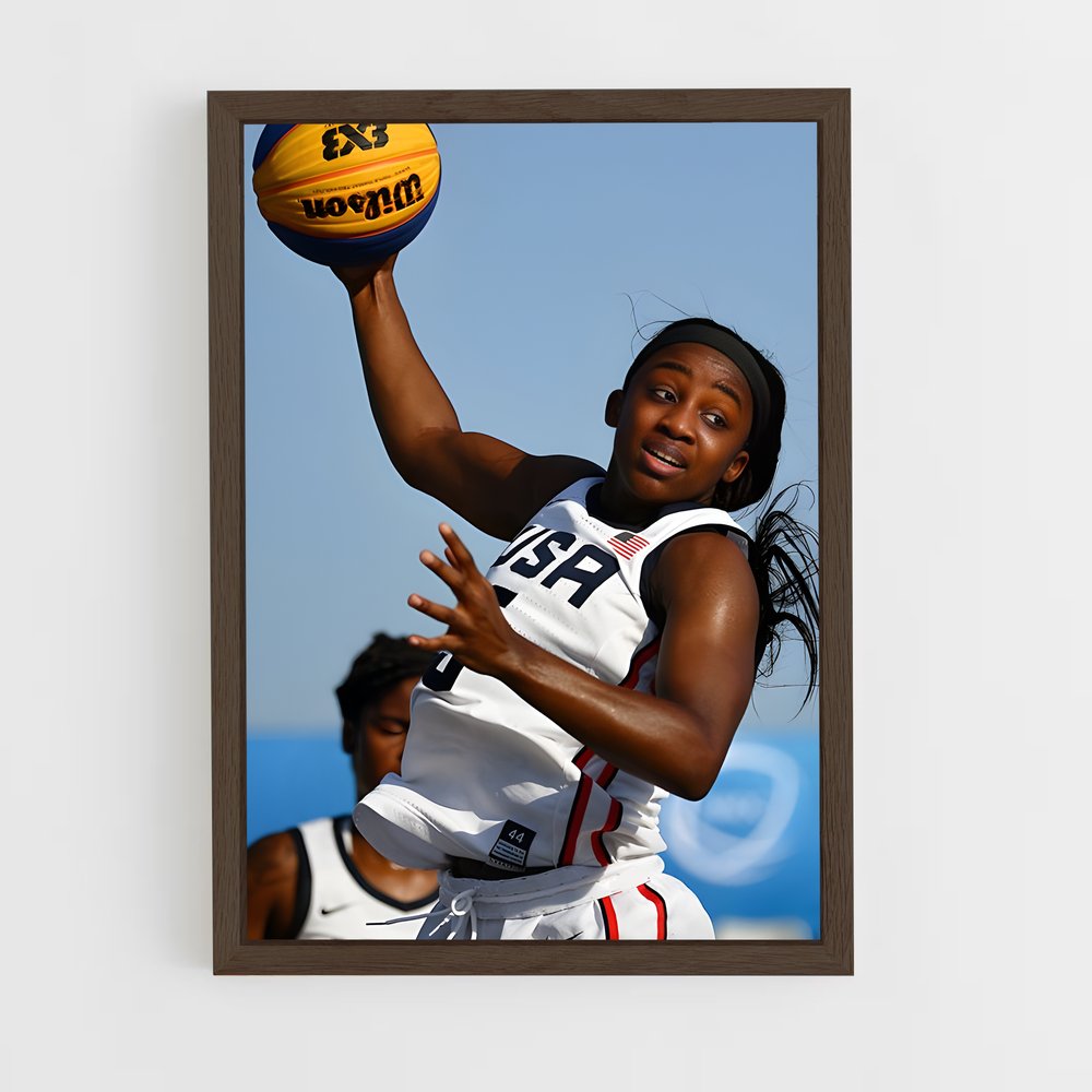 ap-jackie young-2 cadre Bois foncé