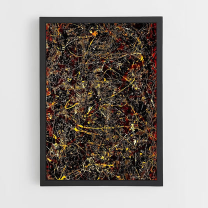 ap-jackson pollock-7 cadre Noir