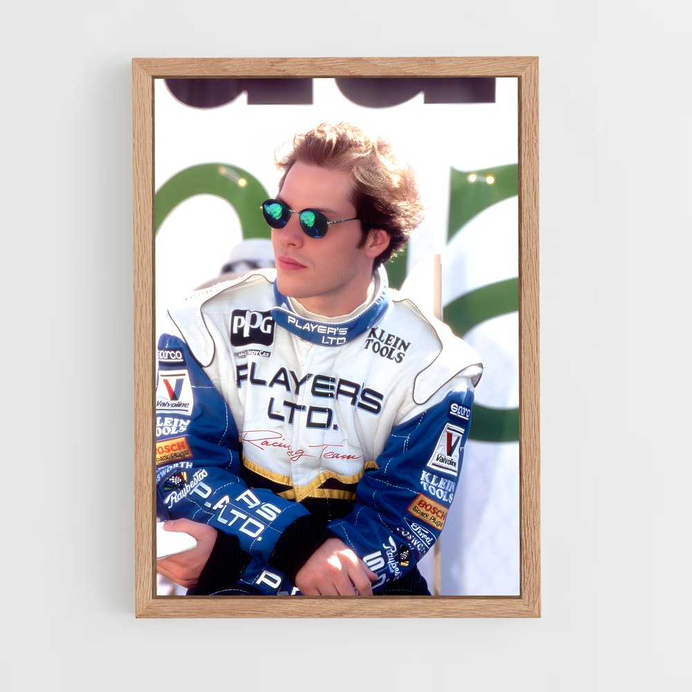ap-jacques villeneuve-8 cadre Bois clair
