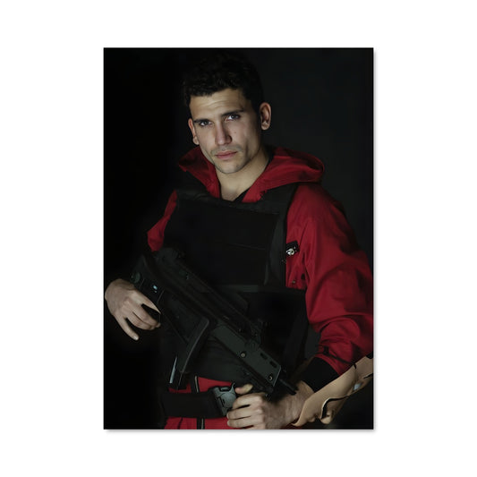 Poster Le Pistolero Rouge