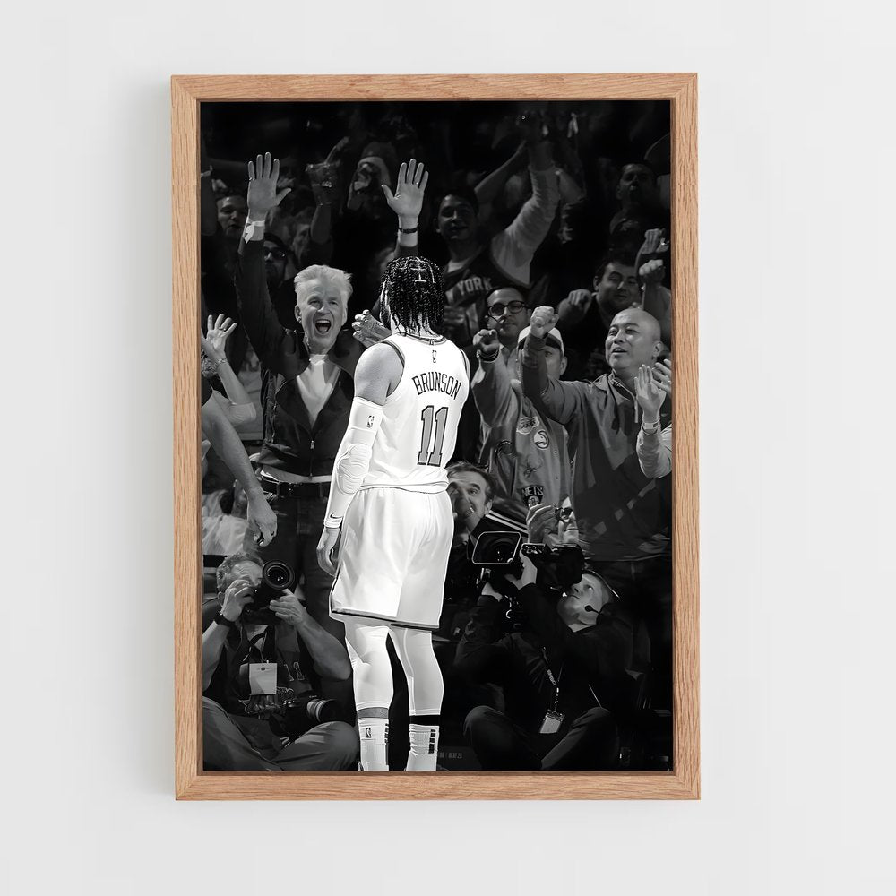 ap-jalen brunson-2 cadre Bois clair