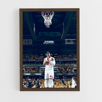 ap-jalen brunson-4 cadre Bois foncé