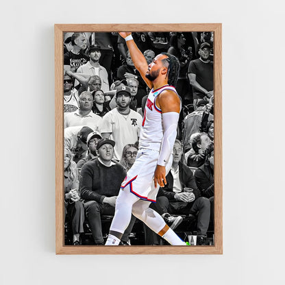 ap-jalen brunson-5 cadre Bois clair