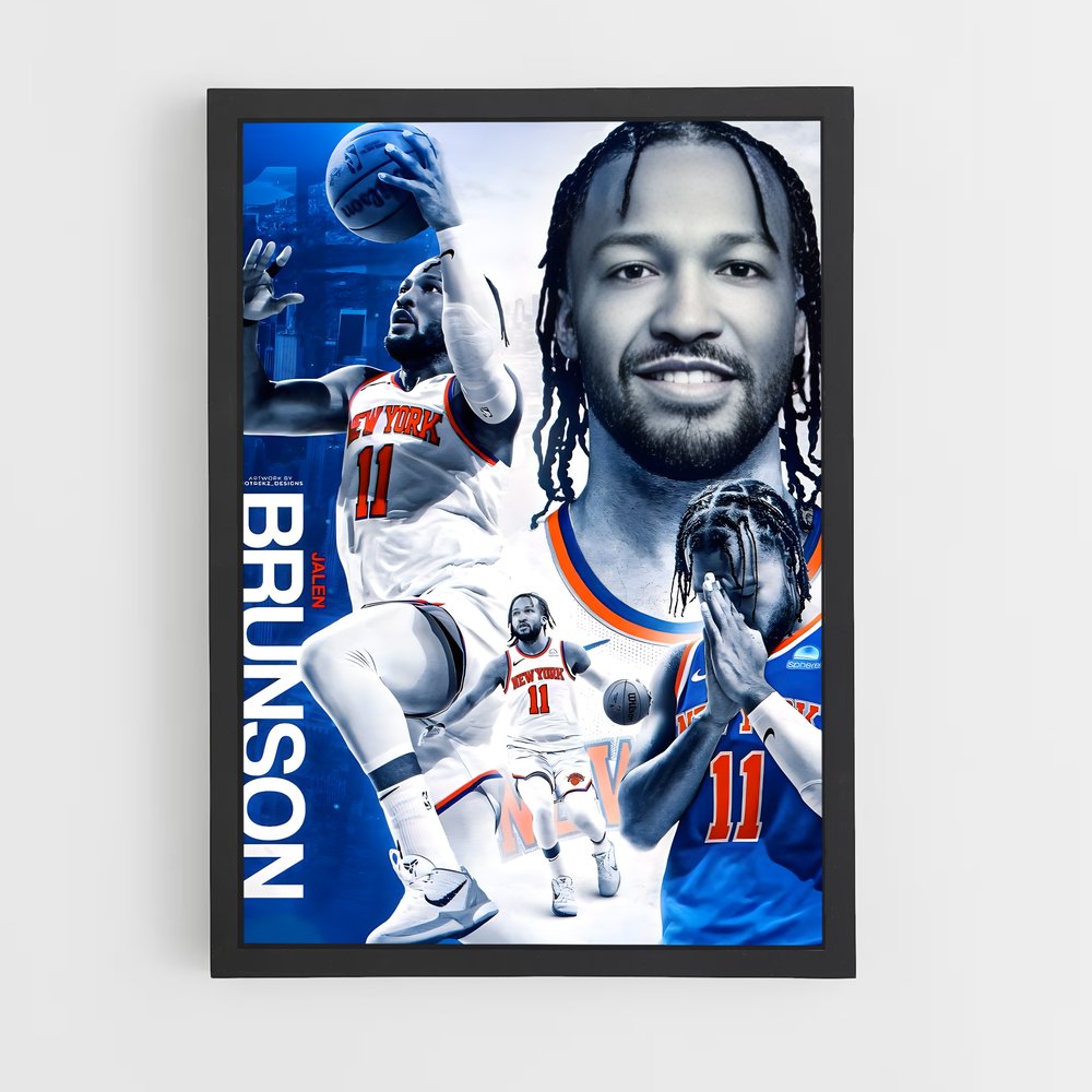ap-jalen brunson-6 cadre Noir