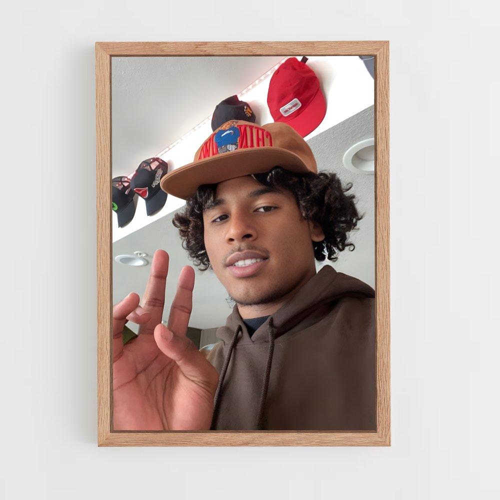 ap-jalen green-8 cadre Bois clair