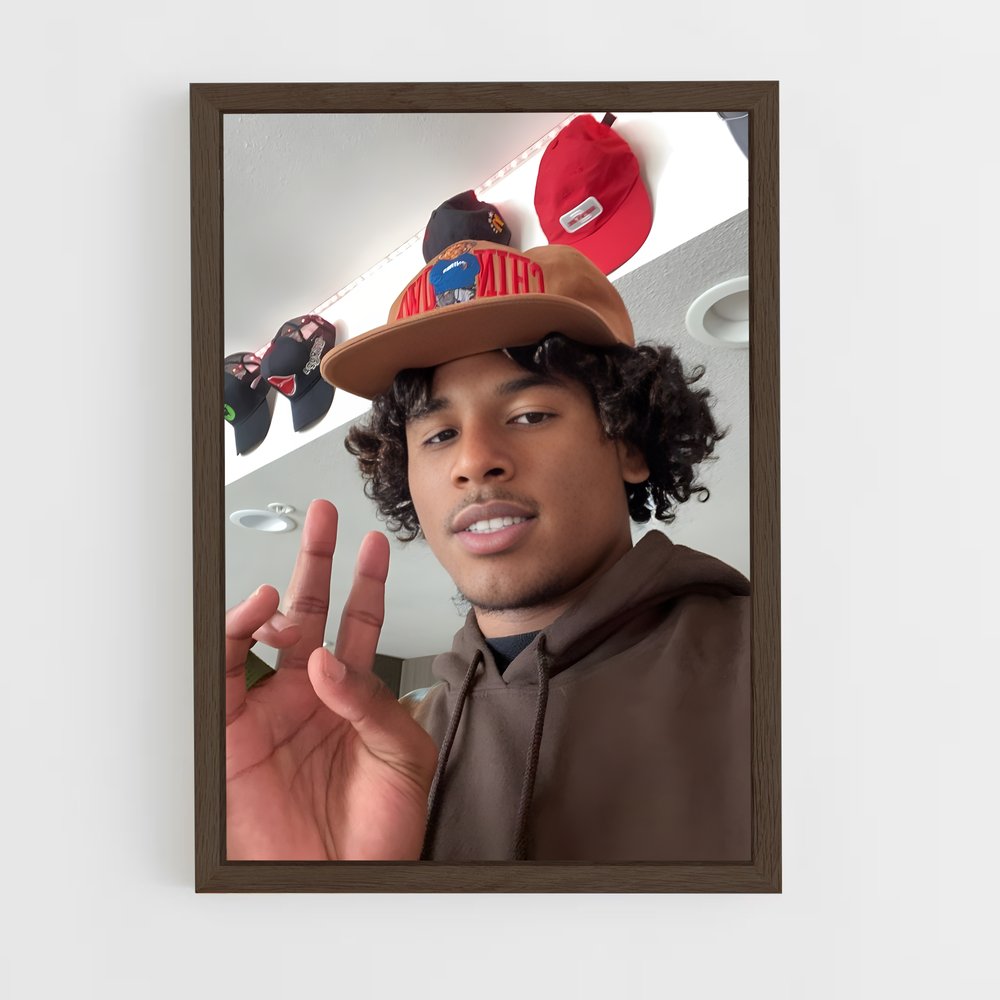 ap-jalen green-8 cadre Bois foncé