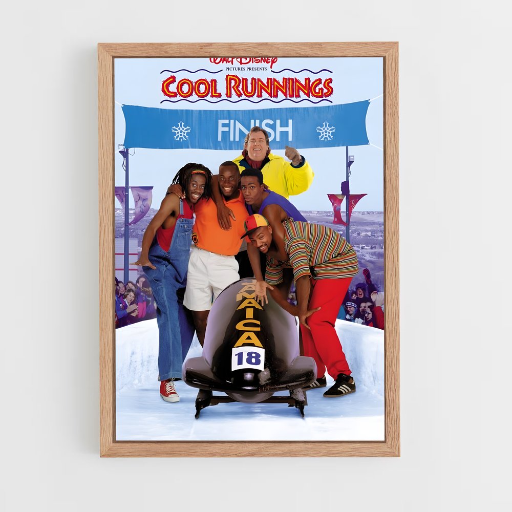 ap-jamaica bobsled team-2 cadre Bois clair