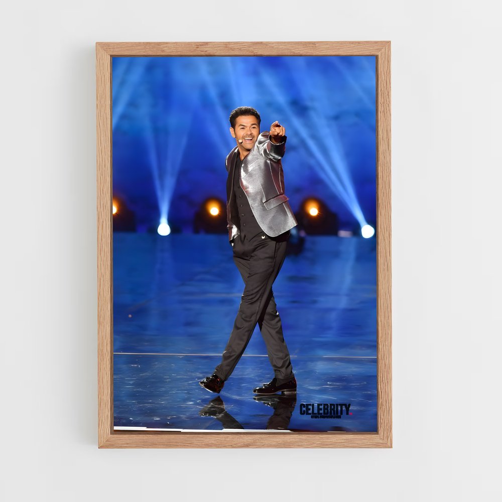ap-jamel debbouze-5 cadre Bois clair