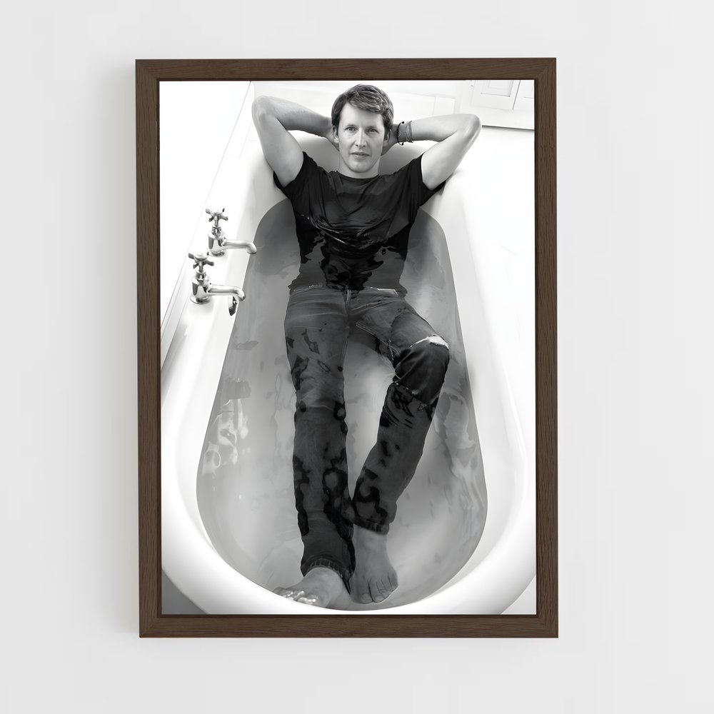 ap-james blunt-6 cadre Bois foncé