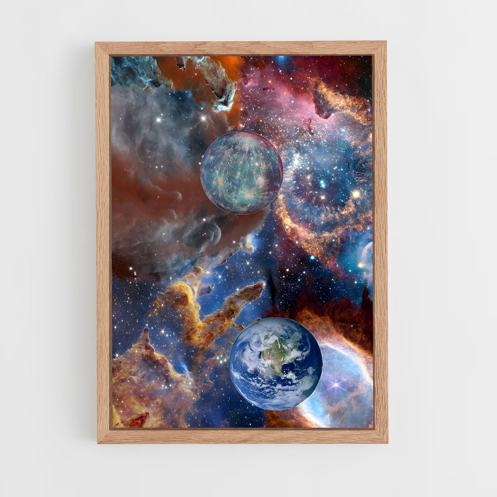 ap-james webb telescope-13 cadre Bois clair