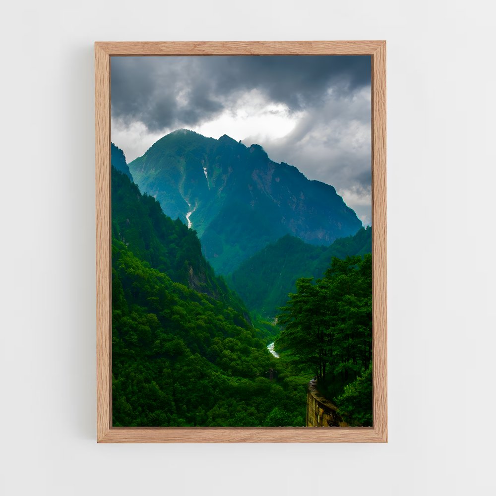 ap-japanese alps-1 cadre Bois clair
