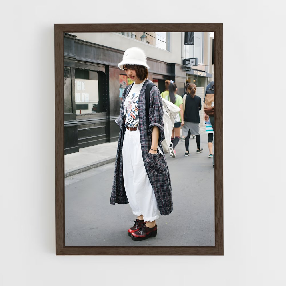 ap-japanese fashion-11 cadre Bois foncé