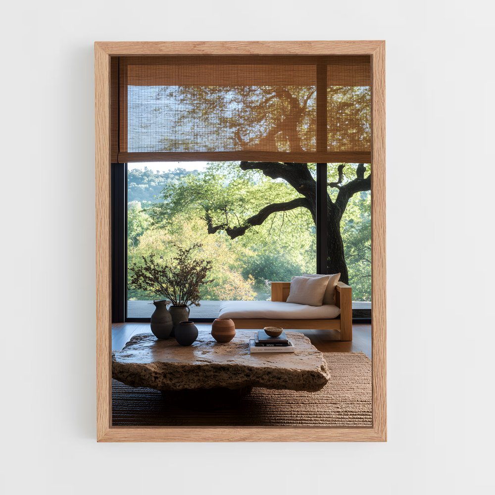ap-japanese wabi-sabi-2 cadre Bois clair