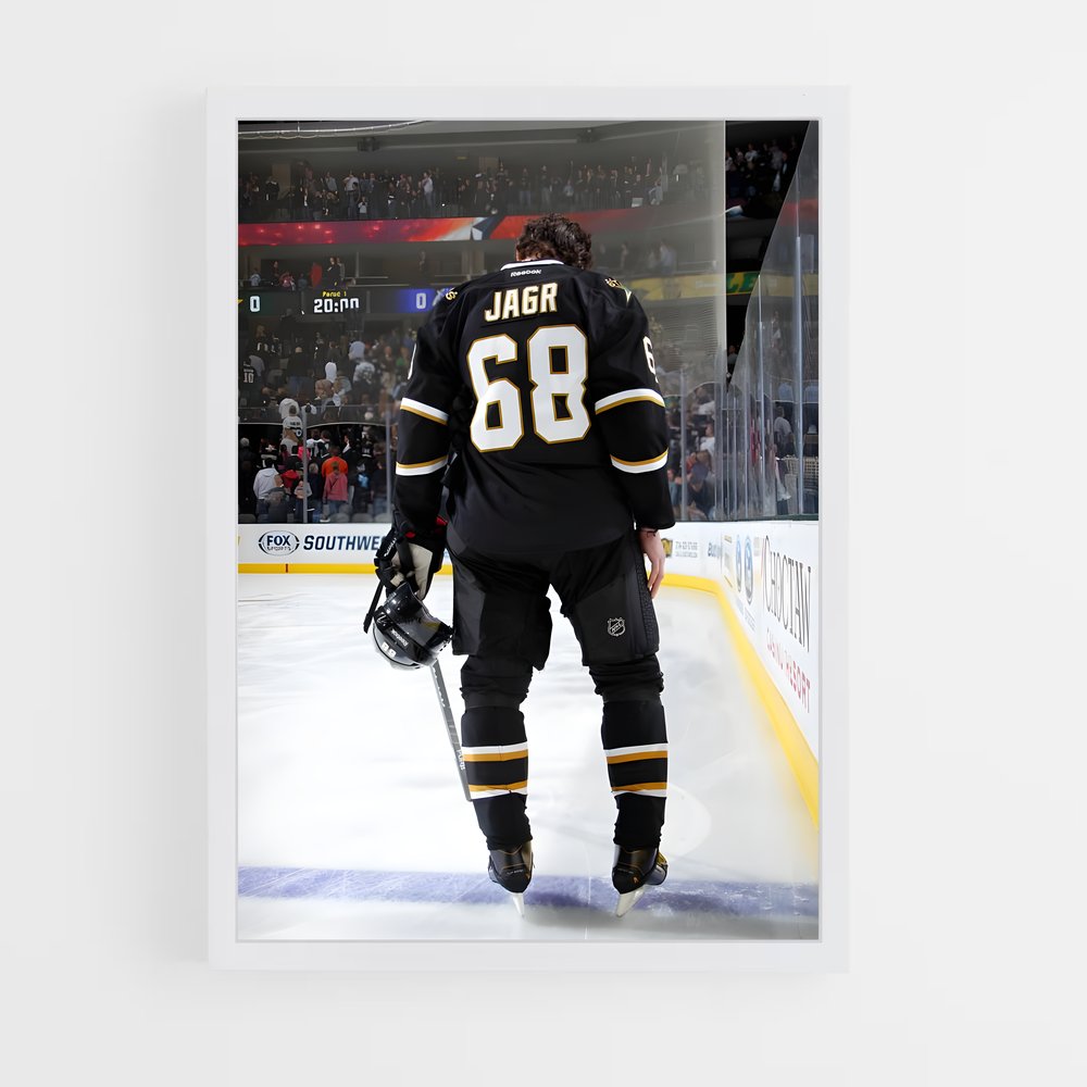 ap-jaromir jagr-2 cadre Blanc
