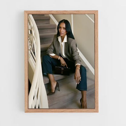 ap-jasmine tookes-4 cadre Bois clair