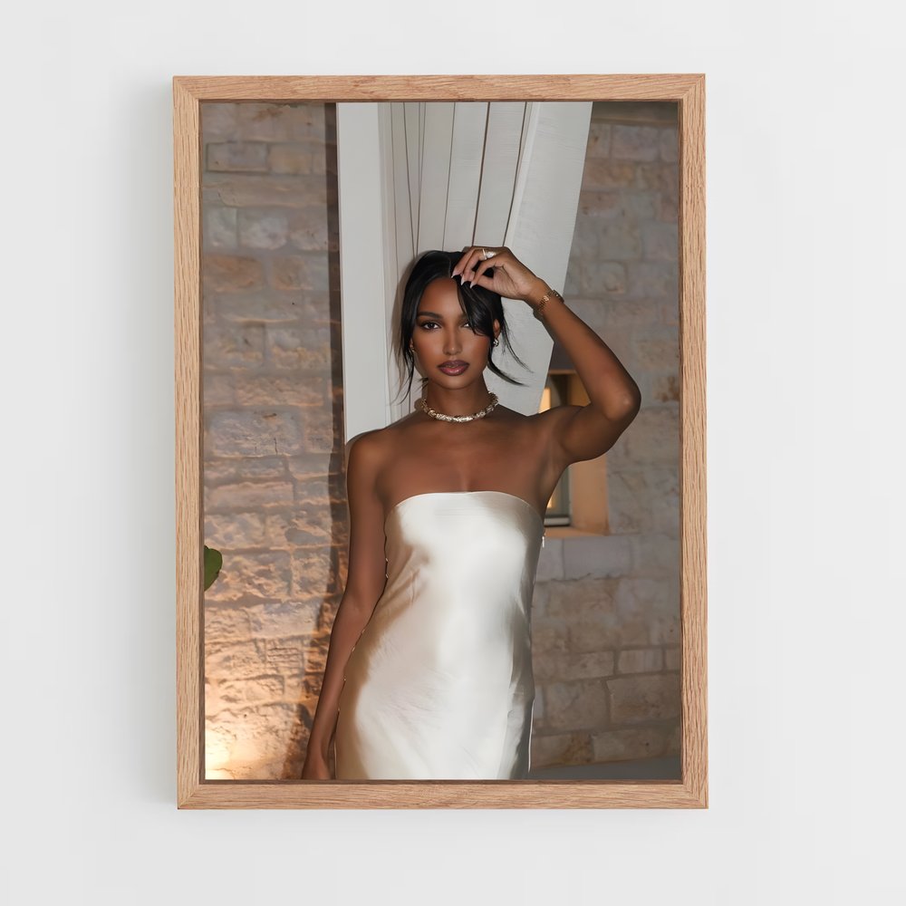 ap-jasmine tookes-6 cadre Bois clair