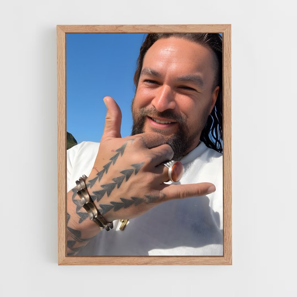 ap-jason momoa-1 cadre Bois clair