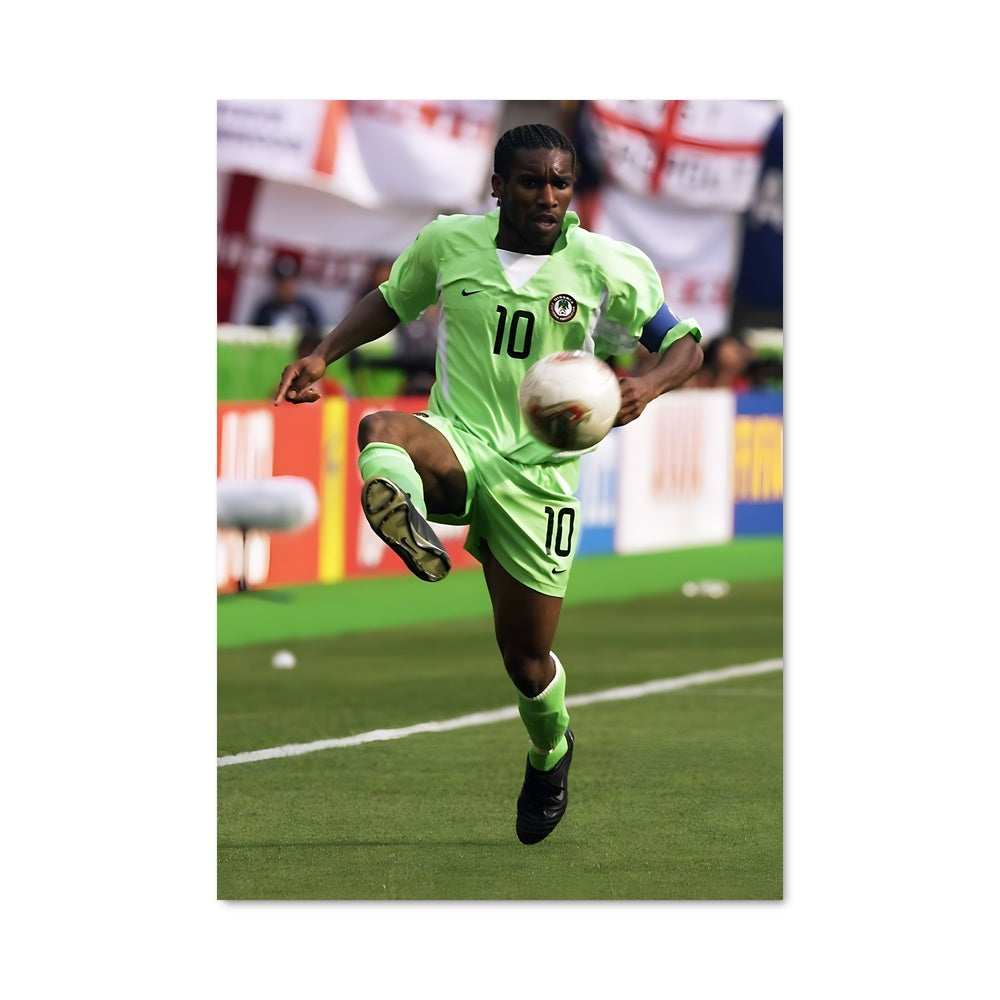 Poster Kicking It with Okocha