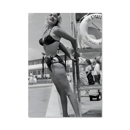 Poster Plage Glamour