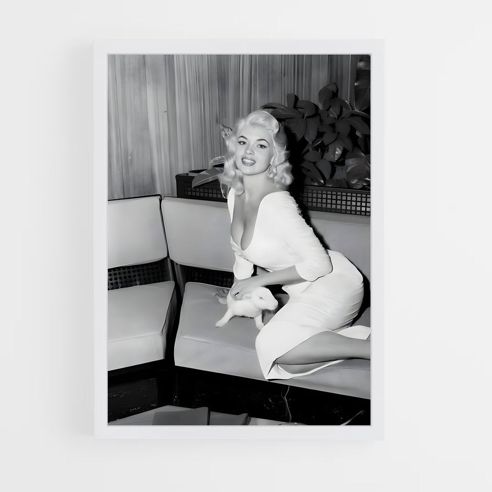 ap-jayne mansfield-6 cadre Blanc