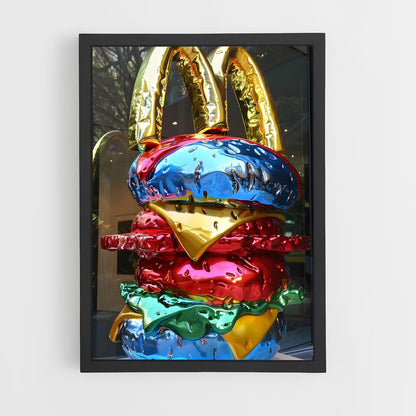 ap-jeff koons-1 cadre Noir