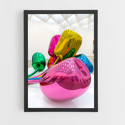 ap-jeff koons-3 cadre Noir