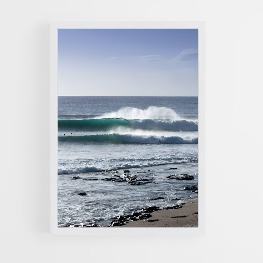 ap-jeffreys bay south africa-4 cadre Blanc