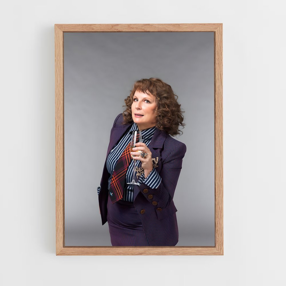 ap-jennifer saunders-6 cadre Bois clair
