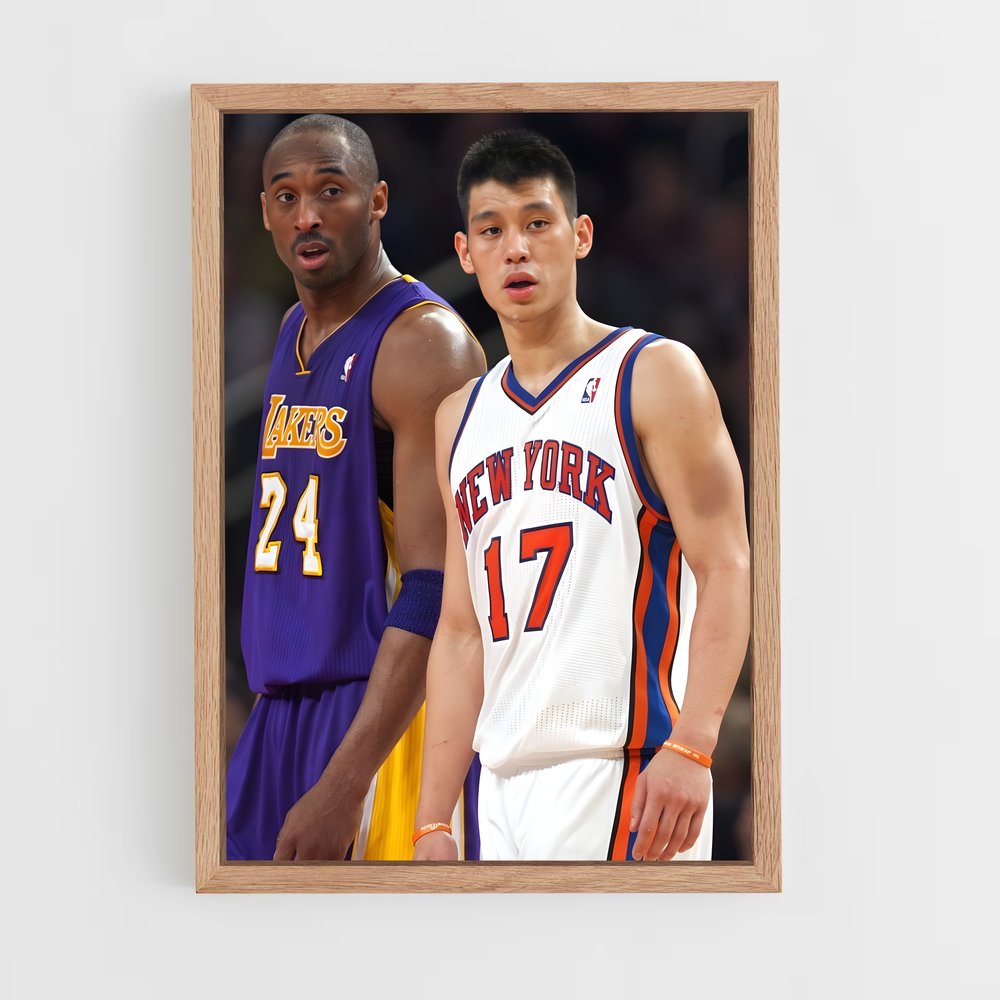 ap-jeremy lin-1 cadre Bois clair