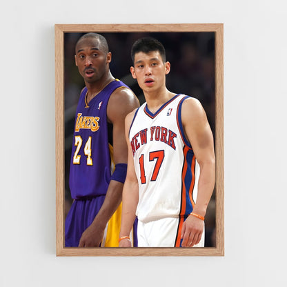 ap-jeremy lin-1 cadre Bois clair