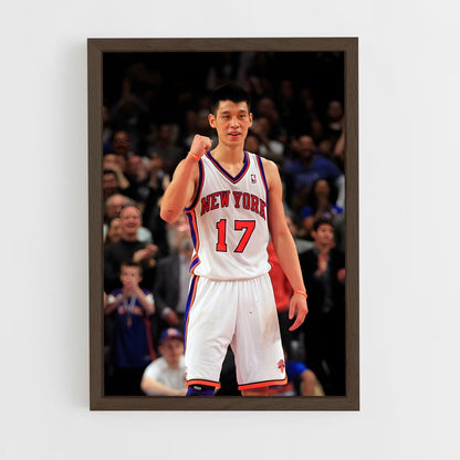 ap-jeremy lin-5 cadre Bois foncé