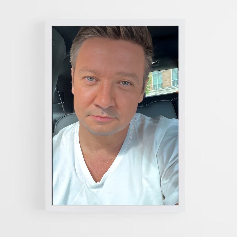 ap-jeremy renner-3 cadre Blanc