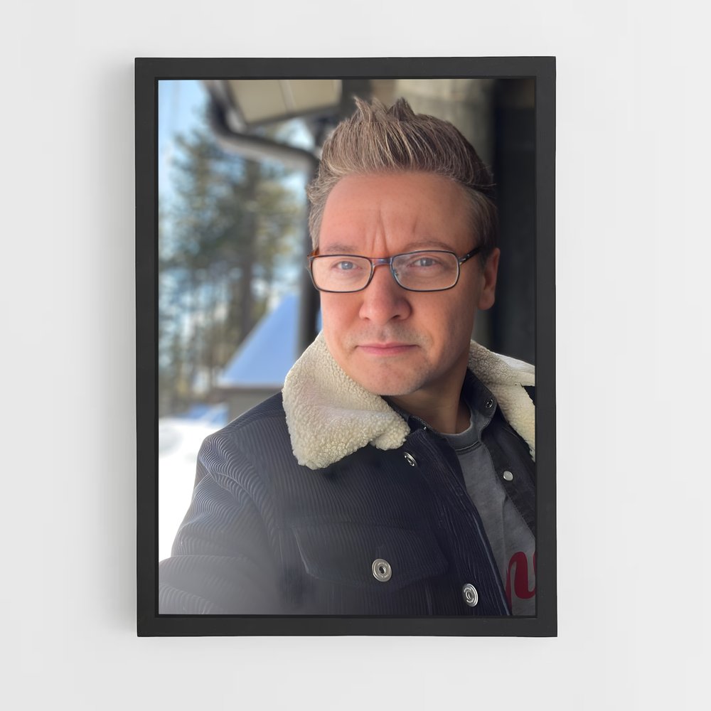 ap-jeremy renner-5 cadre Noir